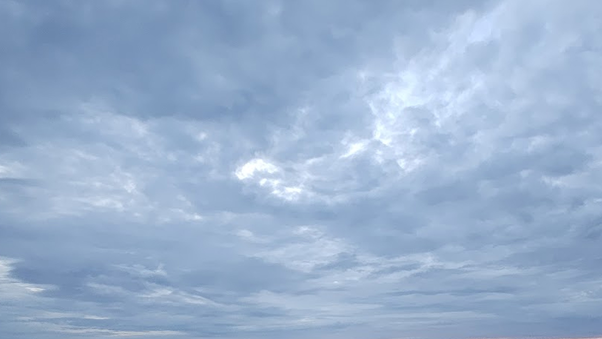 Dreamy sky with clouds